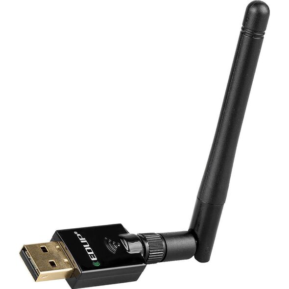 EDUP EP - AC1607 Dual Band 600 Mbps USB WiFi Adapter 2.4GHz / 5.8GHz / 802.11AC / With External Antenna