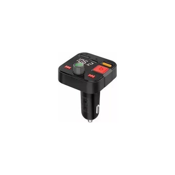 PROMATE PowerTune-30W Bluetooth FM Transmitter QC3.0 / PD30W / USB / Hands-free