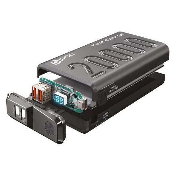 Prio Power Portable Power Bank 22.5W SCP/ 20W PD / QC3.0 / 20000 mAh
