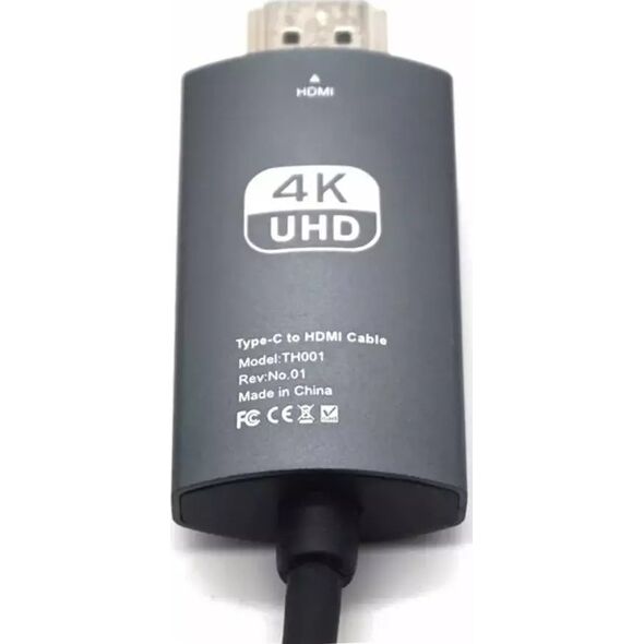 RoGer USB-C to HDMI UltraHD 4K@60Hz Cable 1.8m