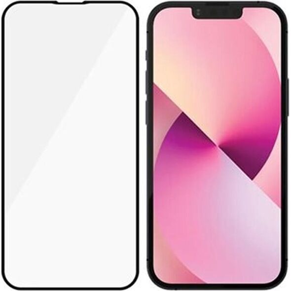 Mocco Full Glue Signature Edition Tempered Glass Full Coverage with Frame Apple iPhone 13 Mini Black