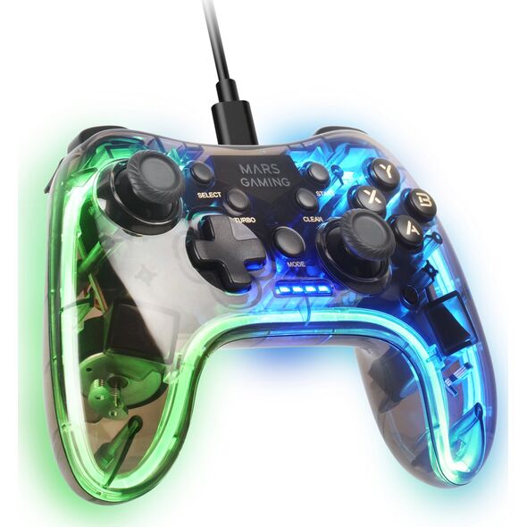 Mars Gaming MGP-C Gaming Controller RGB / USB-C / X-input & D-input