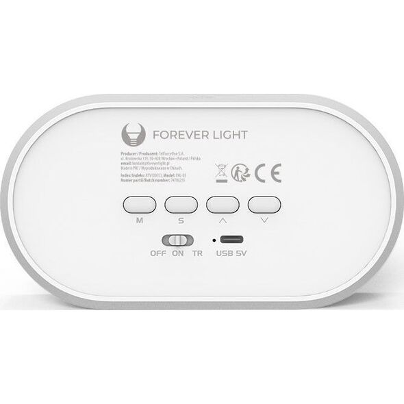 Forever Light FNL-05 Desk clock with Night Light