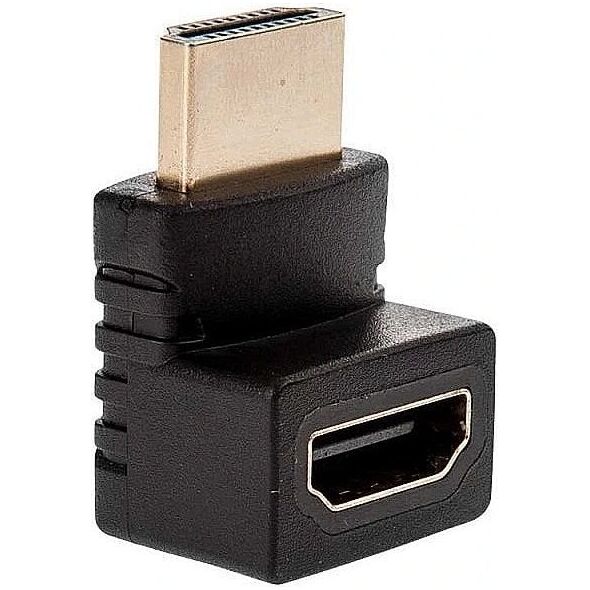 RoGer 90 Gold Plated HDMI Extender 1080P 90 Degree Right Angle Connector