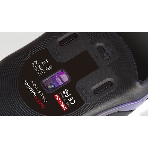 Mars Gaming MMGLOW Gaming Mouse 12800DPI / 1000Hz / Chroma-Glow