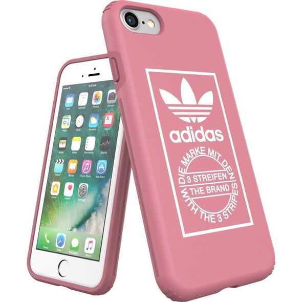 Adidas Snap Case Silicone Case for Apple iPhone 7 / 8 Pink