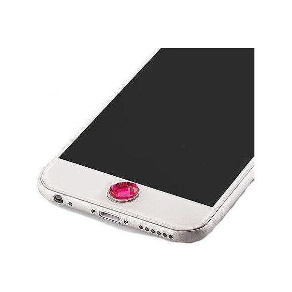 Mocco Universal Home Button Sticker Decoration Apple iPhone / iPad Pink