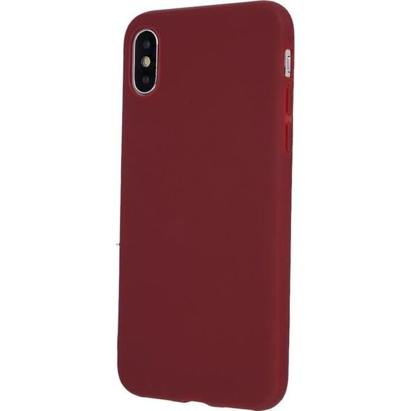 Mocco Ultra Slim Soft Matte 0.3 mm Silicone Case for Apple iPhone 11 Pro Dark Red