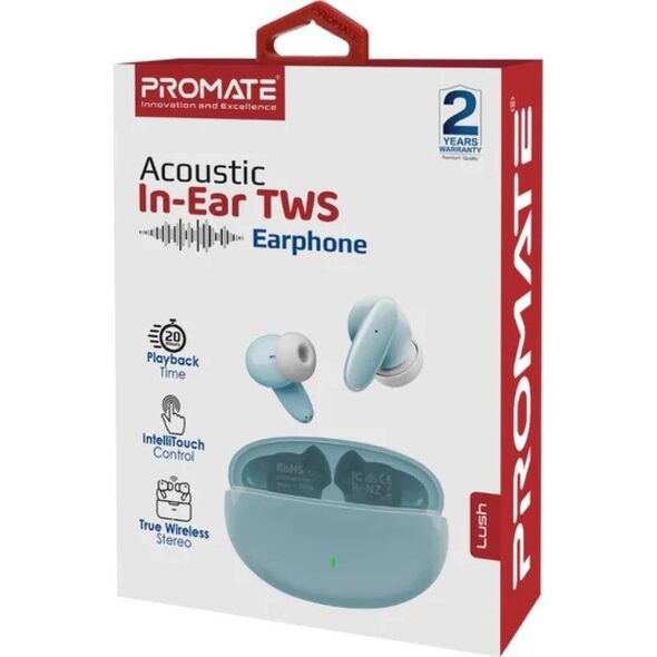 PROMATE Lush TWS Bluetooth Stereo Headset