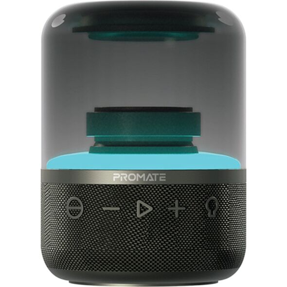 PROMATE Glitz LumiSound® 360° Surround Bluetooth Portable Speaker