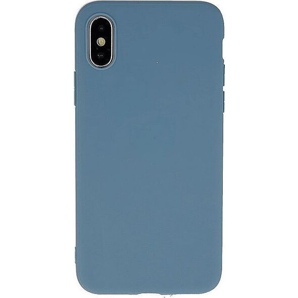 Mocco Ultra Slim Soft Matte 0.3 mm Silicone Case for Apple iPhone 11 Pro Light Blue
