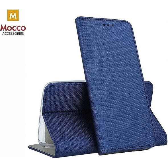 Mocco Smart Magnet Book Case For Huawei Honor Play Blue