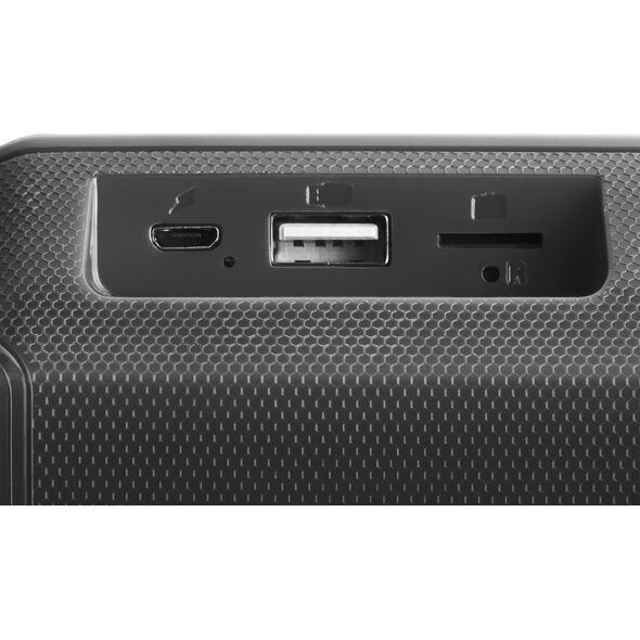 Mars Gaming MSBAX Bluetooth Wireless Speaker with Radio / MicroSD / RGB / USB / 10W