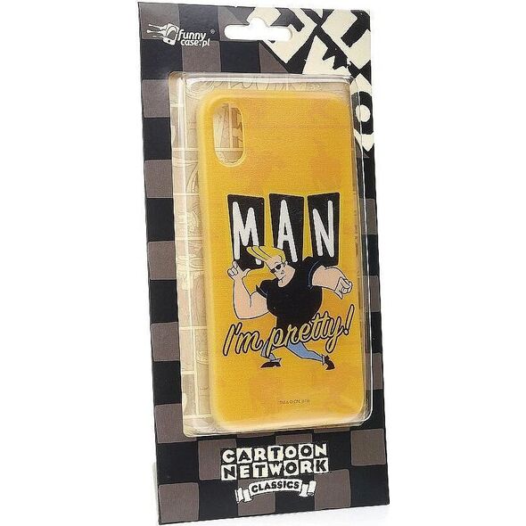 Cartoon Network Johnny Bravo Silicone Case for Apple iPhone XR Man