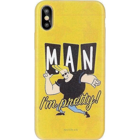 Cartoon Network Johnny Bravo Silicone Case for Apple iPhone XS Max Man