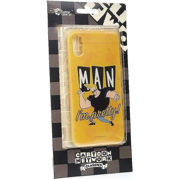 Cartoon Network Johnny Bravo Silicone Case for Apple iPhone XS Max Man