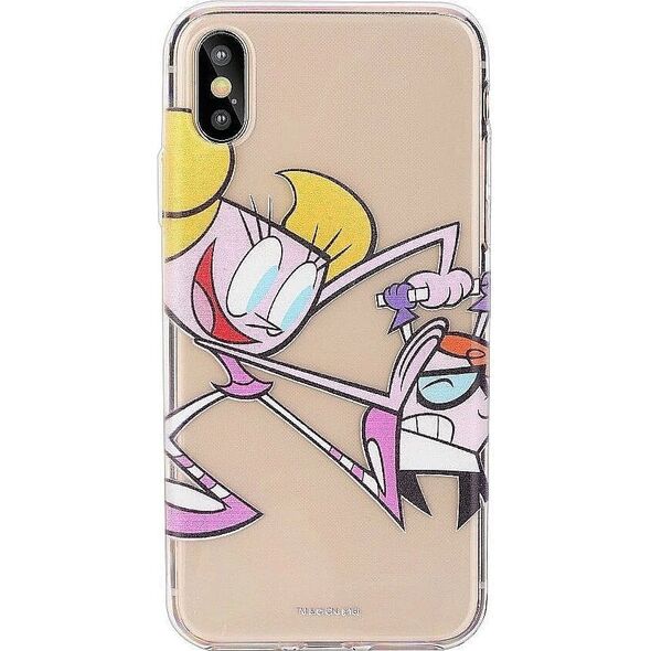 Cartoon Network Dexter Silicone Case for Samsung J610 Galaxy J6 Plus (2018) Dexter with Dee Dee