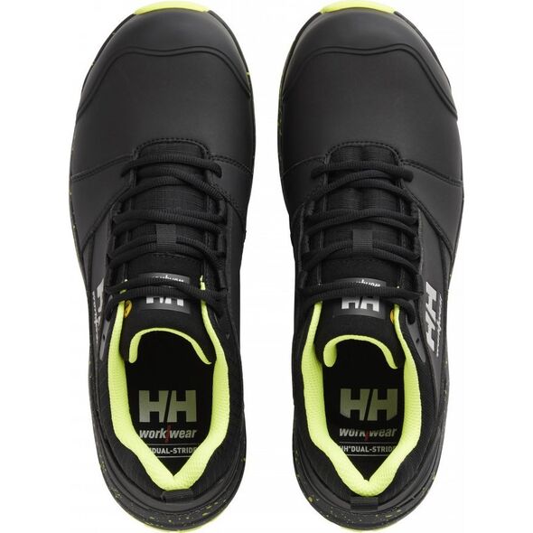 Μπότες HELLY HANSEN Barcode MXR Low S3S, μαύρο/κίτρινο 44