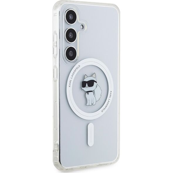 Karl Lagerfeld KLHMS24SHFCCNOT S24 S921 przeźroczysty/transparent hardcase IML Choupette MagSafe