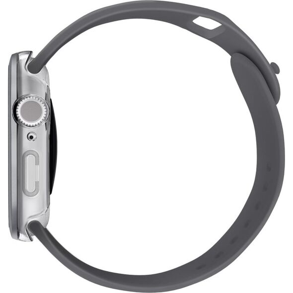 Case UNIQ Voute for Apple Watch Series 10 46mm tempered glass silver