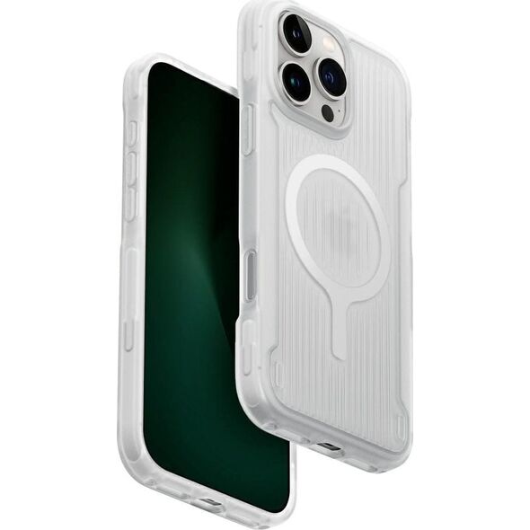 Case UNIQ Combat Active for iPhone 16 Pro Max Magclick Charging lume white