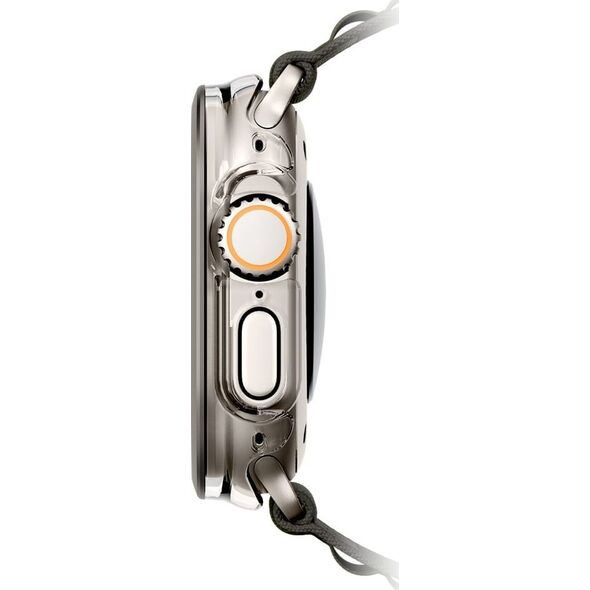 Etui UNIQ Voute do Apple Watch Ultra     49mm szkło hartowane srebrny