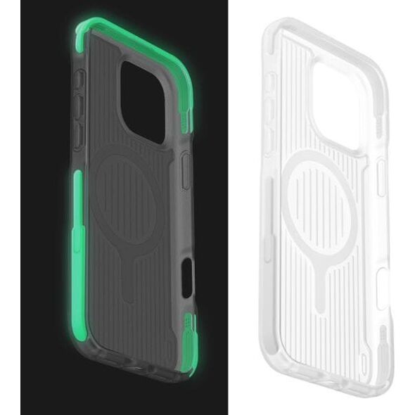 Etui UNIQ Combat Active do iPhone 16 Pro Magclick Charging lume white