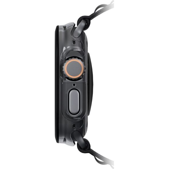 Etui UNIQ Voute do Apple Watch Ultra     49mm szkło hartowane czarny