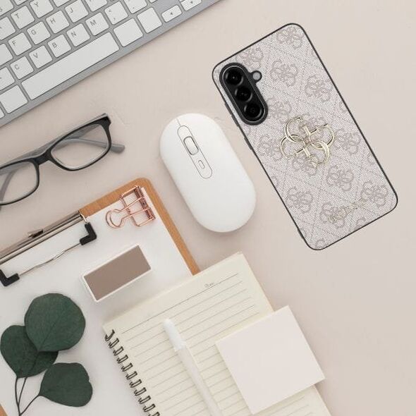 Etui Guess Big 4G Logo Classic Logo do   Samsung Galaxy A36 różowy