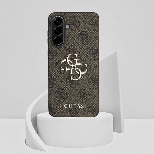 Etui Guess Big 4G Logo Classic Logo do   Samsung Galaxy A36 brązowy