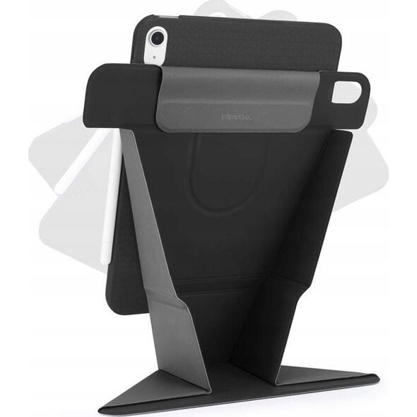 Pipetto Origami No6 Stand case, black - iPad Air 13" (M3,2025| M2,2024)