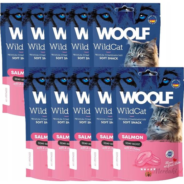 WOOLF WILDCAT przysmak KOT 50g SOFT       SNACKS SALMON