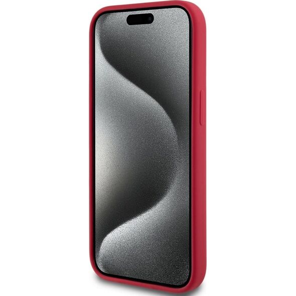 Case Karl Lagerfeld Silicone Karl&Choupette Heads Ring MagSafe for iPhone 15 ed