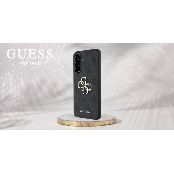 Case Guess Big 4G Logo Classic Logo for Samsung Galaxy A56 black