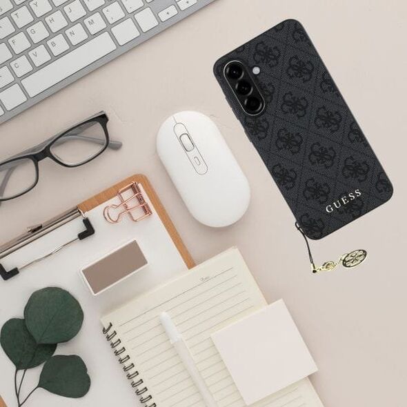 Case Guess 4G Charms Collection for Samsung Galaxy A56 black
