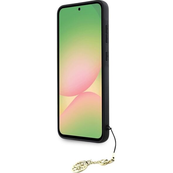 Case Guess 4G Charms Collection for Samsung Galaxy A56 black