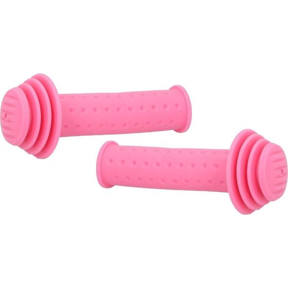 CHWYTY RĄCZKI GRIPY DO KIEROWNICY 115MM DUNLOP - RÓŻOWY