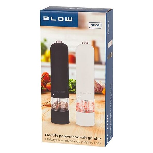 Elektryczny młynek do soli i pieprzu BLOW SP-02