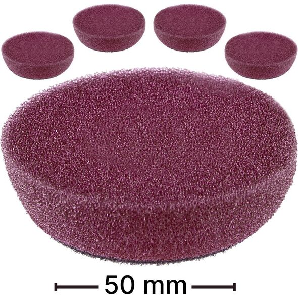 Purple polishing sponge FLEX PP-M 50 VE, 5pcs