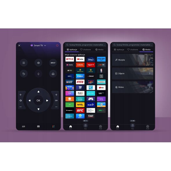 Telewizor Kruger&Matz 32" HD smart DVB-T2/S2 H.265 Hevc Wi-Fi 3xHDMI 2xUSB