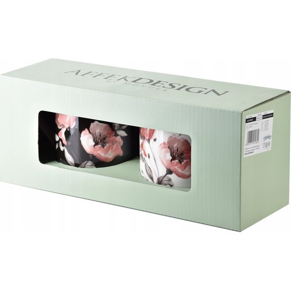 Komplet 2 Kubków 2x400ml 8xh9,7cm Lumarko!