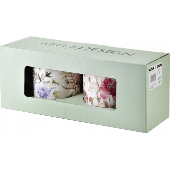Komplet 2 Kubków 2x400ml 8x H9,7cm Lumarko!