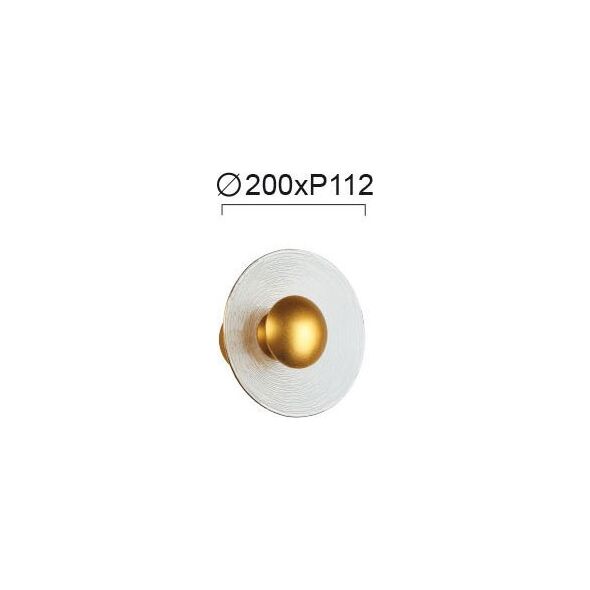 LAMP WALL GLAMOUR 9W 3K