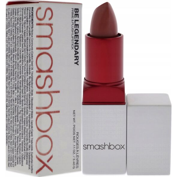 Smashbox, Prime & Plush, Cream Lipstick, Be Legendary, 3.4 g For Women