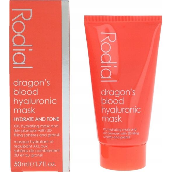 Rodial, Dragon's Blood, Hyaluron, Hydrate & Firm, Cream Mask, For Face, 20 ml For Women