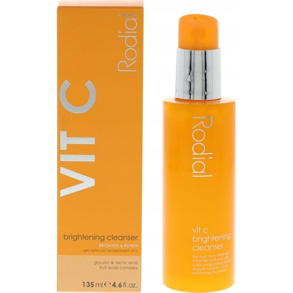 Rodial, Vit C, Brightening, Cleansing Gel, For Face, 135 ml For Women