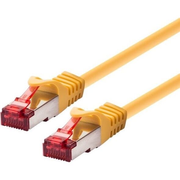 LOGON PROFESSIONAL TCR66SS020Y kabel sieciowy Żółty 2 m Cat6 S/FTP (S-STP)