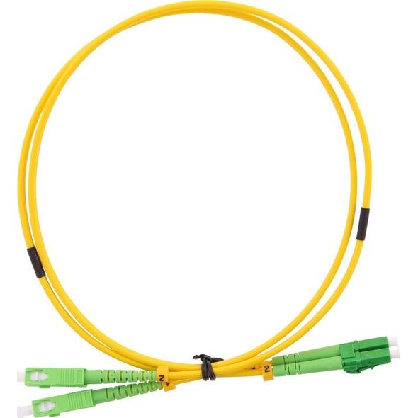 LOGON AL9LCSC03APC kabel InfiniBand / światłowodowy 3 m LC SC Żółty