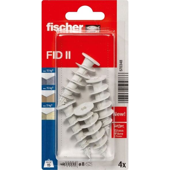 Dowel for insulating materials FID50 II, Fischer 4 pcs.