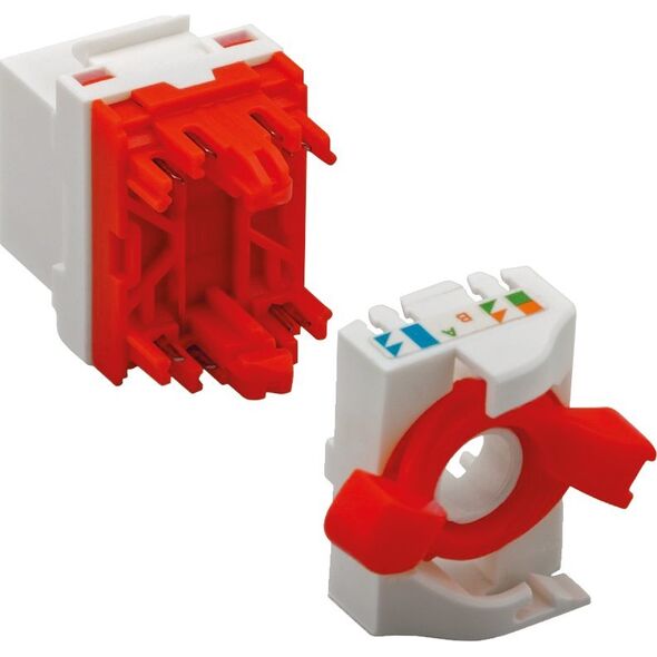 CAT5E UTP TOOLLESS KEYSTONE